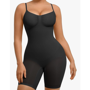 FeelinGirl Shapewear Bodysuit for Women Tummy Control Body Shaper Seamless Faja Sculpting Snatched Waist Body Suit Size 3XL