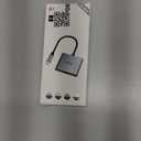 USB C to Dual HDMI Adapter 4K@30Hz, KOZYC USB C Hub Multiport Adapter with 2xHDMI, USB 3.0, 100W PD, Support USB C to HDMI Splitter Extended Display for MacBook Pro (MST is not Supported on MacOS)