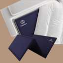 NobleRealm   Foldable Box Spring | Bunkie Board | Bed Support Board | Mattress Support No Assembly Needed (33'x 60' Twin Size)