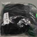 FAYALEQ Women St Patrick's Day Sweatshirt Sequin Shamrock Pullover Irish Sweatshirt Crewneck Long Sleeve Top (Black, M)