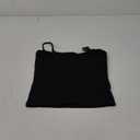 SUUKSESS Women Sexy Square Neck Tank Top Summer Y2K Going Out Basic Cami Shirt (Medium, 01 Black)