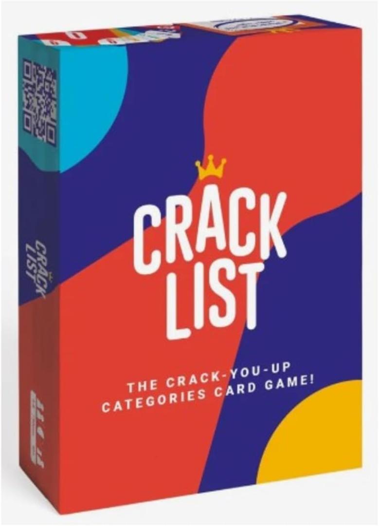 SAVANA Crack List - The Crack-You-Up Categories Card Game | 2+ Players | Quick and Hilarious Game for Kids, Teens and Adults | Family Board Games