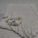 BEDSURE white Blanket 60×50inch