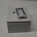 Outdoor Electrical Box 10 x 8 x 6'' Steel Electrical Junction Box NEMA 4X Steel Enclosure Box IP66 Outdoor/Indoor Waterproof & Dustproof Metal Box with Lock & Mounting Plate (10 x 8 x 6)