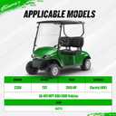 EZGO 48V Solenoid Relay, Golf Cart Solenoid for Electric EZGO TXT 2010-up and All 48 Volt MPT 800/1000 Vehicles Golf Cart, OEM# 612711