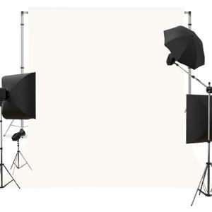 Ivory Photo Backdrop for Photoshoot Ivory Background for Photography Photo Backdrop Curtain for Party 8x10 FT