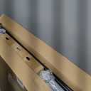 Clear Acrylic Baby Gate 29.5-47.2" Wide Pressure Mount Clear Dog Gate Indoor - No Drill Auto Close, Walk Through Baby Gates for Stair & Doorways & Hallway