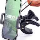 Bike & Motorcycle Phone Mount - For iPhone 16 (15, Xr, SE, Max/Plus), Galaxy S22 or any Cell Phone - Universal ATV, Mountain & Road Bicycle Handlebar Holder. +100 to Safeness & Comfort