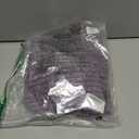 Poetsky Women Long Sleeve Tunic Tops to Wear with Leggings Side Buttons Long Shirts Rib Sweater Dress with Pockets S-3XL (Purple, XL)