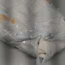 Beige Linen Curtains Pinch Pleated - 84 Inches Long Semi Sheer Curtains for Living Room with Rings Back Tab 2 Panels Set Light Filtering Farmhouse Drapes