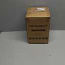 vancasso Sabine Ceramic Canister Set with Airtight Wood Lids - 3-Piece Kitchen Storage for Flour, Sugar, Coffee, Tea & Spices - Modern Countertop Decor