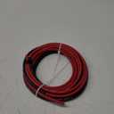 Geosiry 6 Gauge Battery Cable, 15FT Red + 15FT Black 6 AWG Welding Cable, Flexible Stranded Oxygen-Free Copper Wire for Automotive, Battery, Solar, Marine and Generator
