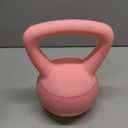 Soft Kettlebell - Cushioned Impact-Resistant Base and Anti-Slip, Kettle bell Anti-Slip Grip Weight for Home Workouts, Safe Strength Training Kettlebells Sets for Women & Men, With Non-slip Gloves (Pink)
