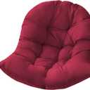 Hammock Swing Chair Cushion, Hanging Basket Seat Cushion Pillow, Soft Hanging Egg Chair Back Cushions Pads, for Indoor and Outdoor Garden Offices