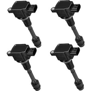 BDFHYK Ignition Coils Pack Compatible with Nissan Altima Sentra X-Trail l4 2.5L Coil for UF350 224488H3 C1398 22448-8H315 22448-8H310 22448-8H300 22448-8H311 1788319 5C1395 Set of 4