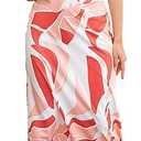 One Shoulder Dress for Women 2025 Summer Print Sleeveless Cut Out Ruched Party Bodycon Maxi Dresses, Small,  Red