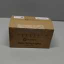 Brightown Outdoor String Lights 29 Feet G40 LED Patio Lights, Plug-in, 13 Plastic Edison Bulbs(1 Spare), Waterproof Connectable Hanging Light for Backyard Porch Balcony Party Decor, E12 Base, Black