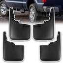 Mud Flaps Compatible with 2011-2016 Ford F250 F350 F450 F550 Super Duty Trucks Mud Guards Splash Guards Front & Rear Without Fender Flares #BC3Z-16A550-FA #BC3Z-16A550-BB 4pcs