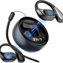 AI Translation Earbuds, OWS Real-Time Translation Language Translator Earphone One Year Free Subscription Translation Device with Technology 144 Languages & 8 Offline Packs (Black)