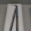 Nano Titanium Prima Ionic Hair Straightener  Professional Flat Iron & Curling Iron in One for Stylists, Pro Styling Hair Tool (1 1/4 Inch, Blue)