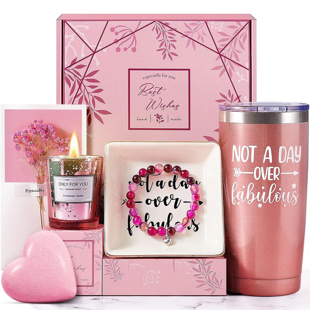 Gifts For Women, Mom, Wife, Her, Birthday Gift Basket Relaxation Gifts For Women, Mom, Sister Gifts, Christmas Mothers Day Gifts, Personalized Gifts For Women Who Have Everything