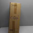 Outdoor Chasie Lounge Tufted Thick Cushion with Ties,Replacement Wicker Chair Cushion for Paito Fruniture,72x21x3inches,All Weather,Beige