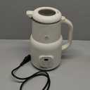 Automatic Nut Milk Maker, 20oz Homemade Almond, Oat, Coconut, Soy, Plant-Based Milks and Non-Dairy Beverages with Delay Start/Keep Warm/Self-Cleaning/Boil Water, White