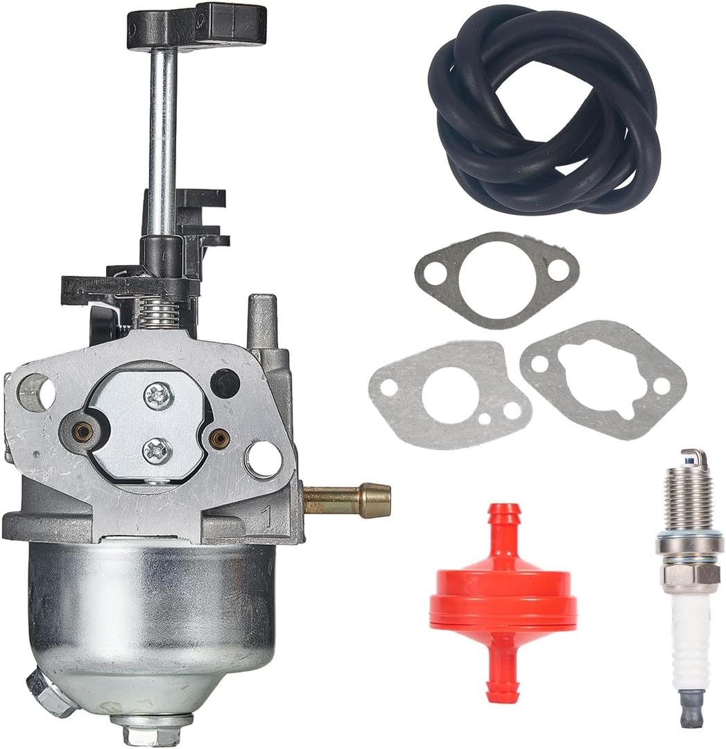RY903600 Carburetor Carb DP242852 Fit for Ryobi 212CC 3600 4500 Watt Easy Start Generators Replace 16100-Z300410-0099 with Spark Plug Gasket Kit