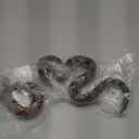 2Pcs Realistic Fake Snakes Toy Lifelike Rubber Rattlesnake Snake Scare Birds and Squirrels Tricky Model Snake Toys for Gift Party Favors or Halloween Decoration Props