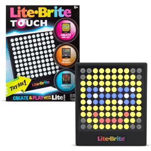 Lite-Brite Touch - Create, Play and Animate - Light Up Portable Stem Sensory Learning Toy, Creative Art Stem Toy for Girls, Boys, Unisex, Toddler, Holiday, Birthday, Gift, Ages 6+