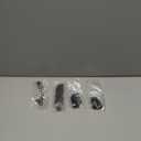 5/16-18 x 1" Hex Head Screw Bolt, Nuts, Flat & Lock Washers, 20Pcs 18-8 (304) Stainless Steel, Fully Threaded, Black Oxide by SG TZH