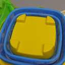 DUDUCOFU Collapsible Beach Sand Toys for Kids Toddlers, Collapsible Sand Bucket with Sifter Shovels Set with Mesh Bag and Sand Molds, Travel Beach Sandbox Toys for Boys Girls 3 4 5 6 7 8 9 10