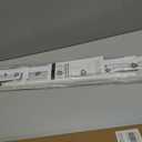 LazBlinds No Tools No Drill 1" Vinyl Mini Blinds, Cordless Blinds for Windows, Light Filtering Horizontal Window Blinds & Shades, 29" W x 48" H, White