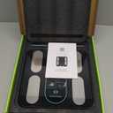 Healthkeep Scale for Body Weight Digital Bathroom Scale with 8 Electrodes, 21 Body Datas Dual Frequency BIA Measurement Smart Weight Scale Compatible with iOS & Android, Max 400lb/180kg/28st (Black)