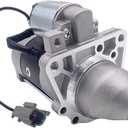 17867N New Starter Motor Compatible with Infiniti QX56 2004-2010, Nissan Armada 2004-2009, Pathfinder 2004-2010, Titan 2004-2011, 5.6L V8 ENGINE OE 233007S000 M2T85571 ZC 410-48228 2330M7S000RW
