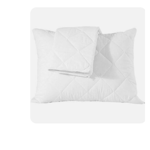 Quilted Pillow Protectors Queen Pair 20x30 Inches Extra Soft Thick