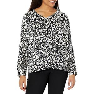 NIC+ZOE Women's Textured Night Top size XS
