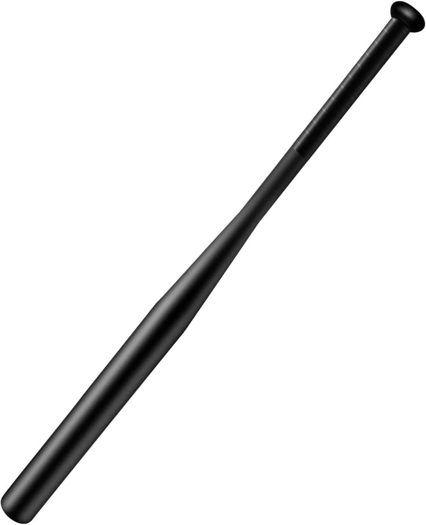 Baseball Bat Steel with Carrying Bag (32 IN, Black)