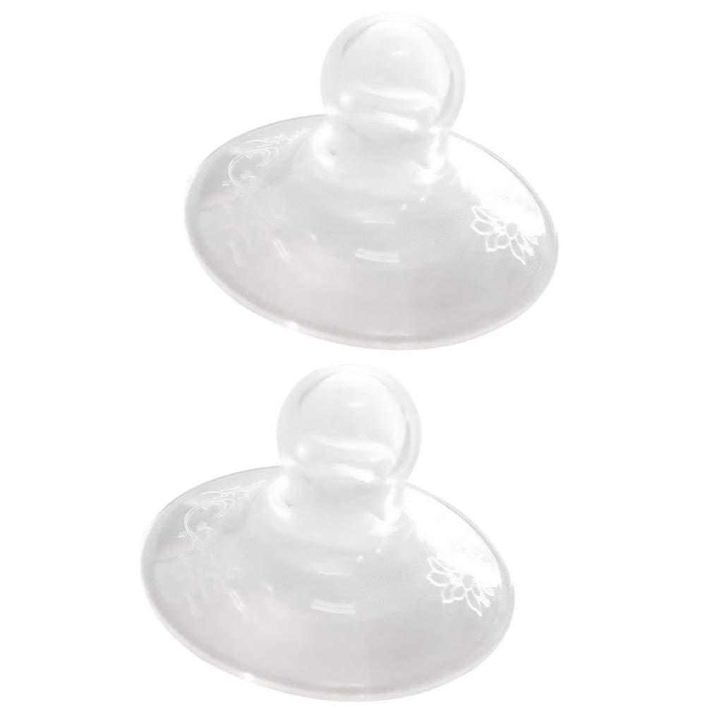 2pcs Corrector Pullers Suckers Breastfeeding Shield with Clear Case for Flat Inverted Shy L