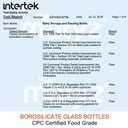 Matyz Glass Breastmilk Storage Bottles, 4 Pack, 8 oz, Sturdy Glass Bottle for Milk Freezing and Baby Feeding - Large Pumping Bottle for Philips Medela Spectra Breast Pumps - No BPA (Blue Lids)