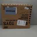 Tiny Land 110PCS Wooden Train Set  Toy Train with Tracks for Kids Ages 3-7, Compatible with Major Brands, Ideal Railway Playset for Boys and Girls, Great Birthday