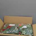 12 Pack 12 Inch Mini Christmas Wreath Small Christmas Kitchen Cabinet Wreaths with Red Bow Eucalyptus Leaves Flowering Boxwood Branches Red Berry Xmas Wreaths for Windows Door Wall Stairs Home Decor