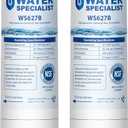 Waterspecialist DA29-00020B Replacement for Samsung Water Filter DA29-00020B, HAF-CIN/EXP, DA29-00020B-1, HDX FMS-2, RS25J500DSR, RF28HMEDBSR, RF263BEAESR, RF4287HARS, DA97-08006A-1, 2 Filters (2 Count (Pack of 1))