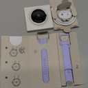 Google Pixel Watch 4 (41mm) - Android Smartwatch - Heart Rate and Sleep Tracking - 30-Hour Battery - Fitness Tracking - Google AI - Polished Silver Aluminum Case - Iris Active Band - LTE (2025 Model)