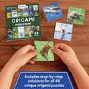 2 x Skillmatics Scrapbooking Kit & Origami Puzzle Book - 48 DIY Folding Puzzles with Fun Fact Encyclopedia, STEM Learning & Travel Toy, Brain Teasers, Educational Gifts for Ages 6, 7, 8, 9, 10 and Up