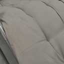 Slendor Zero Gravity Chair, Zero Gravity Lounge Chair with Upgraded Lock and Removable Cushion, Reclining Camping Chair with Cup Holder, Headrest for Indoor Outdoor, Gray (Grey)