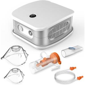 Nebulizer Machine for Adults, Desktop Jet Nebulizer for Home and Travel, Nebulizer for Kids with A Set of Accessories