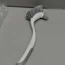 4-Pack Heavy-Duty Dish Scrub Brushes with Stiff Non-Scratch Bristles & Long Handle - Multi-Purpose Kitchen Cleaning Brushes for Pots, Pans, Bottles, Deep Cleaning