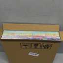 Flowers Bathroom Decor Canvas Wall Art, Colorful Floral Artwork Painting Prints Modern Pictures Framed for Bedroom Office Living Room Decorations - 12"x12"x4 panel