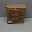 Complete Sourdough Starter Kit, Sourdough Bread Baking Supplies, Banneton Bread Proofing Basket with Sourdough Starter Jar, 9inch Round Bread Proofing Basket, for Bread Baking